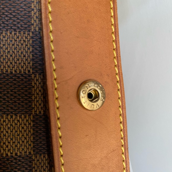 Louis Vuitton Limited Edition Centenaire Damier Columbine Zip Shoulder Bag - Picture 15 of 16